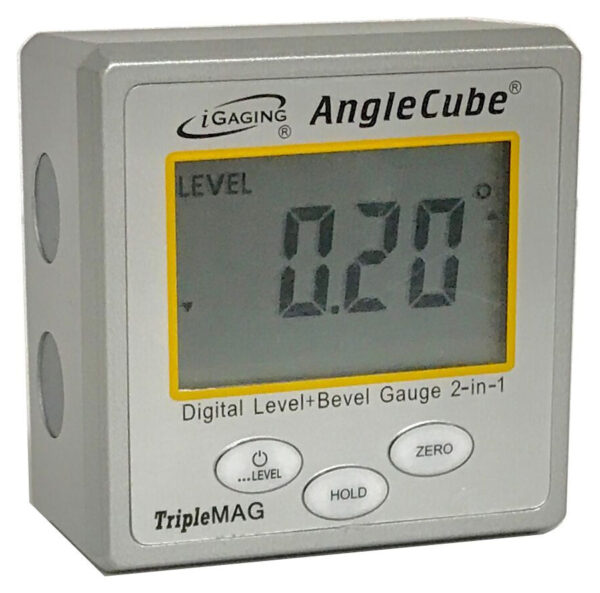 iGaging AngleCube : Digital Angle Gauge with Magnetic Base