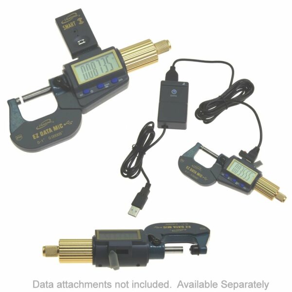 iGaging EZ DATA MIC - XL Display Digital Micrometer - range: 0~6" - Image 4