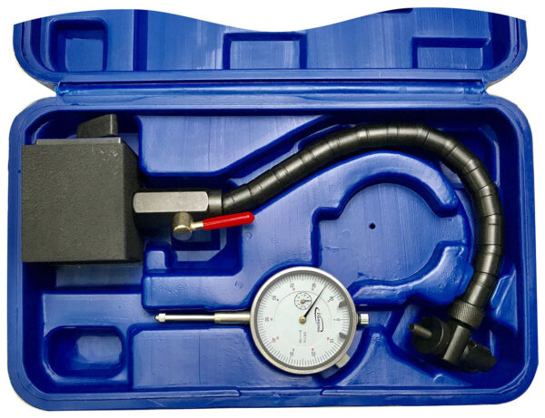 iGaging Magnetic Base Flexible Flex Arm 1”/ .001" Dial Indicator - Image 2